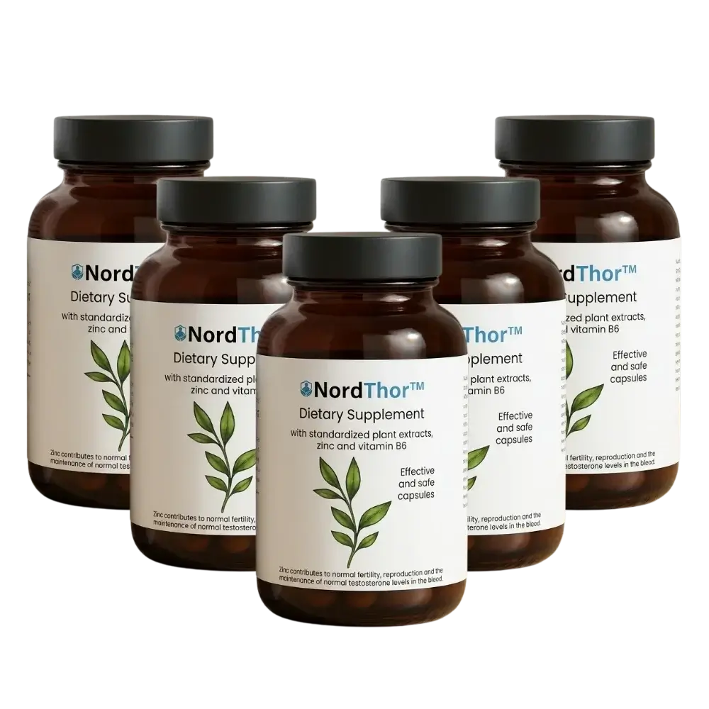 NordThor™ Prostatatillskott | Stoppa 95 % av symptomen på prostatit på bara 5 dagar!
