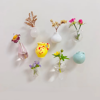 MiniVas™ Magneter – Mini Blomstervas till Kylskåp
