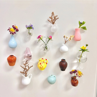 MiniVas™ Magneter – Mini Blomstervas till Kylskåp
