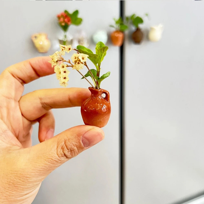 MiniVas™ Magneter – Mini Blomstervas till Kylskåp