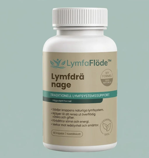 LymphFlow™ Kapslar mot svullnad | Eliminerar 96 % av svullnaden på 36 timmar, innan den tar ifrån dig din frihet