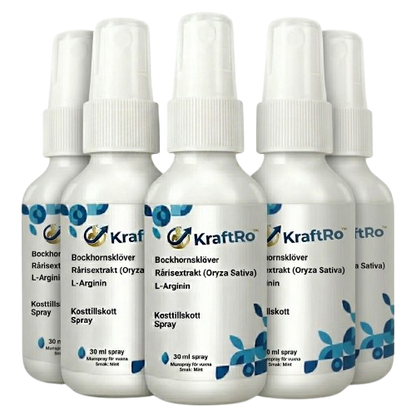 KraftRo™ Erektionsspray | Få stenhård erektion på bara 43 sekunder!