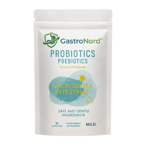 GastroNord™ Kapslar | Minska uppblåsthet och gå ner upp till 5 kilo på bara 7 dagar!