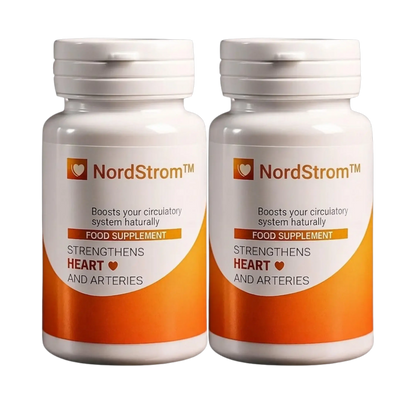 NordStrom™ Instant Hjärt- & Kärlkapslar | Rensar 93 % av blodkärlen på 3 dagar!