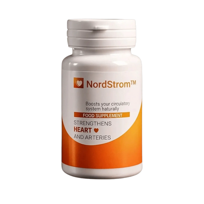 NordStrom™ Instant Hjärt- & Kärlkapslar | Rensar 93 % av blodkärlen på 3 dagar!