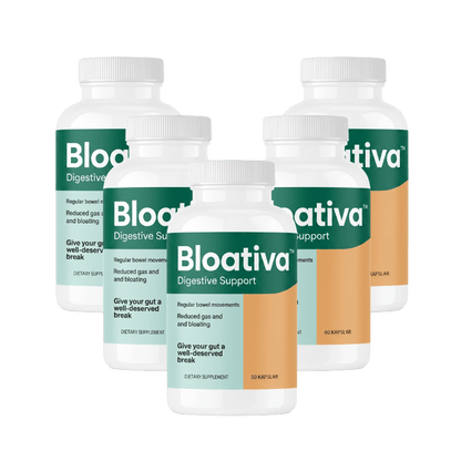 Bloativa™ Kapslar | Eliminera uppblåsthet och gå ner upp till 10 kg på bara 10 dagar!