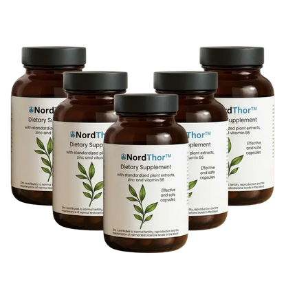 NordThor™ Prostatatillskott | Stoppa 95 % av symptomen på prostatit på bara 5 dagar!