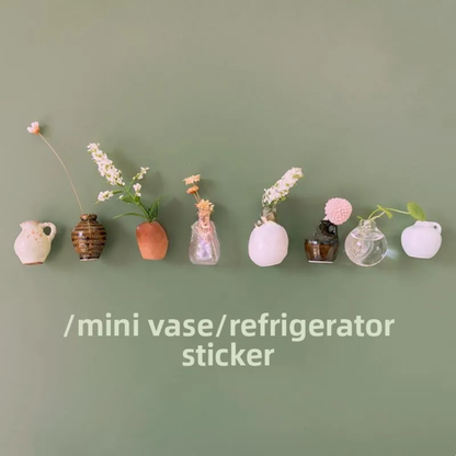 MiniVas™ Magneter – Mini Blomstervas till Kylskåp