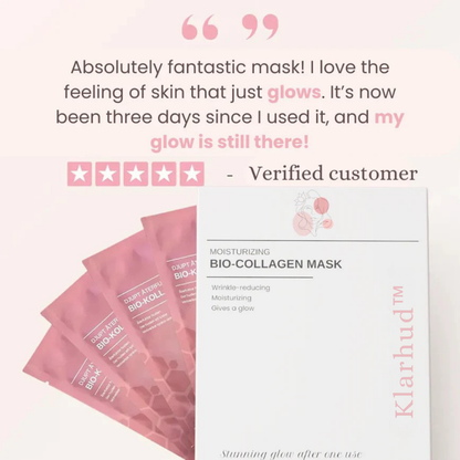 Klarhud™ - Djupt Återfuktande Bio-Kollagenmask