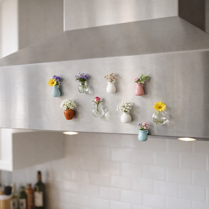 MiniVas™ Magneter – Mini Blomstervas till Kylskåp