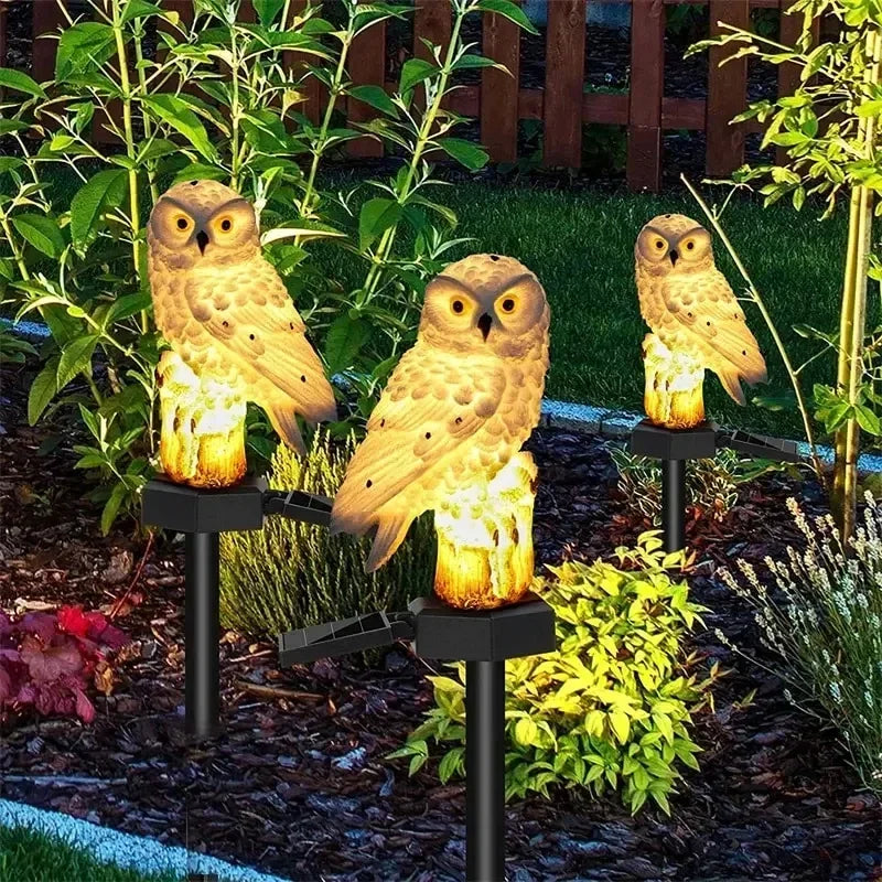 LumiHoot™ | Soluggla Lampa | Lys upp din trädgård!