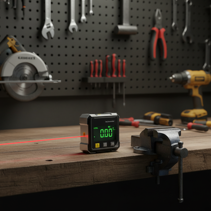 Vinkelklyx™ - Digital Magnetisk Vinkellåda I Aluminium